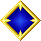 small blue gem diamond