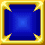 blue gem square