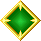 small green gem diamond