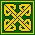 green knotwork square