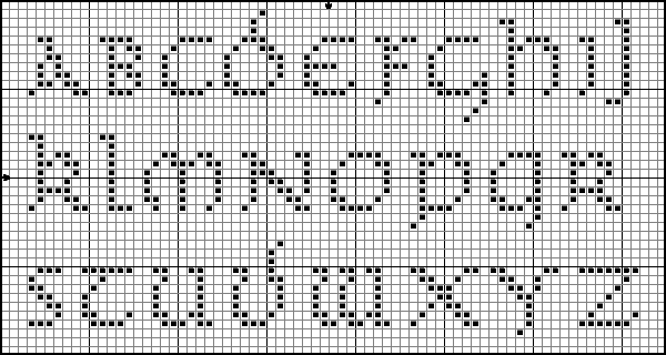 Free Cross Stitch Alphabet Chart Generator