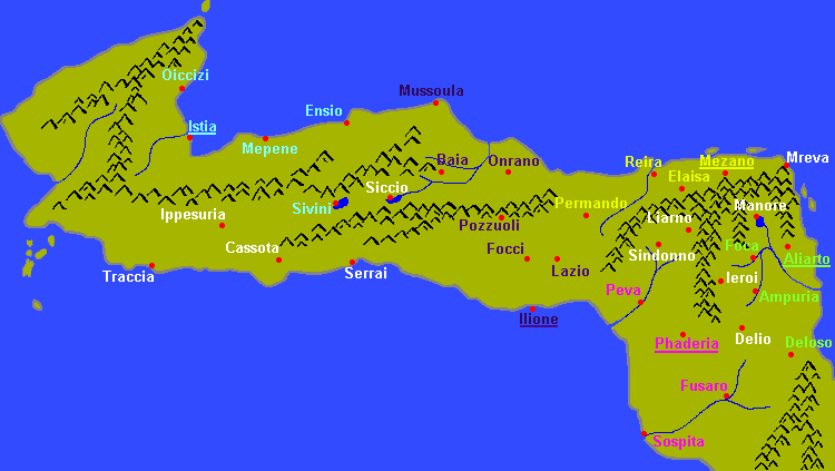 map of Ilatia