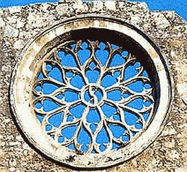 Norman rose window